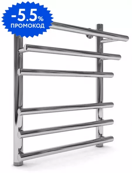 Водяной полотенцесушитель «Indigo» Just Shelf LJSHW60-50 56/64 хром