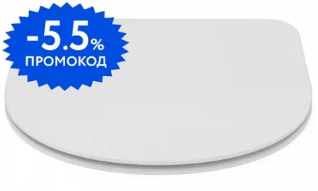 Сиденье для унитаза «Ideal Standard» i.life A T467601 дюропласт с микролифтом Euro White