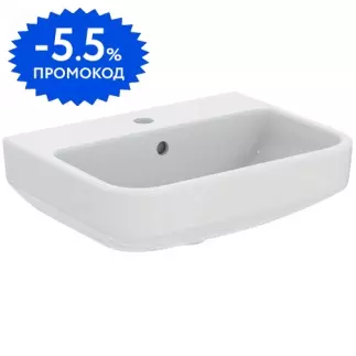 Раковина «Ideal Standard» i.life S 50/37 T458501 фарфоровая белая