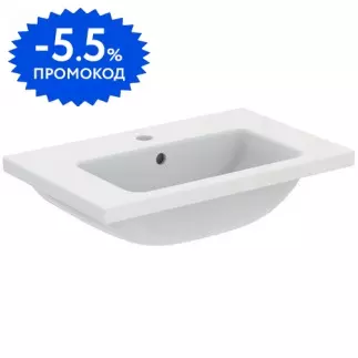 Раковина «Ideal Standard» i.life S 61/38 T459001 фарфоровая белая