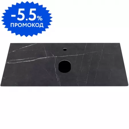 Мебельная столешница «La Fenice» Granite 80 керамогранит Black Olive Light Lappato