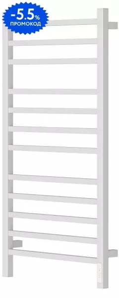 

Электрический полотенцесушитель «Point» Вега PN71850W П12 50/100 белый правый