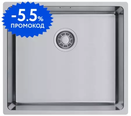 Мойка для кухни «Omoikiri» Tadzava 49-U/I-IN Ultra 15 49/44 нержавеющая сталь нержавеющая сталь