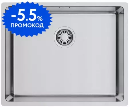 Мойка для кухни «Omoikiri» Tadzava 54-U/I-IN Ultra 15 54/44 нержавеющая сталь нержавеющая сталь