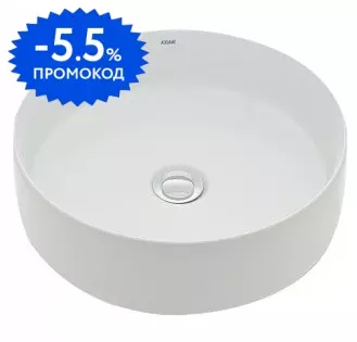 Раковина «AQUAme» AQM5007 40/40 фарфоровая белая