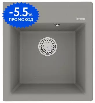 Мойка для кухни «Lemark» Hanka 450 45/50 искусственный камень грей