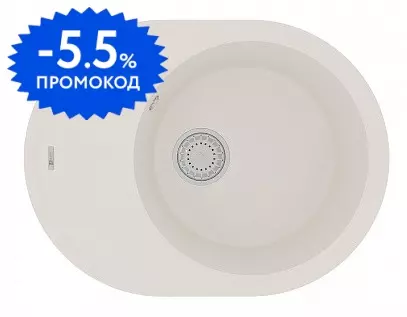 Мойка для кухни «Lemark» Lacha 620 62/47 искусственный камень жасмин