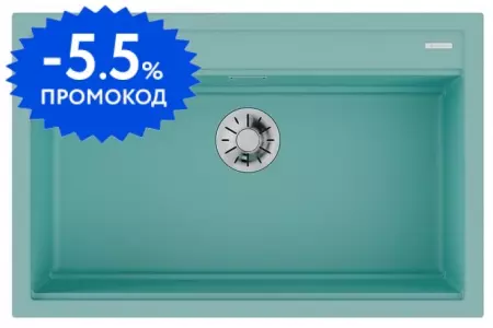 Мойка для кухни «Omoikiri» Kitagawa 79-LB-AZ 4993275 79/51 Artceramic Azur blue матовая