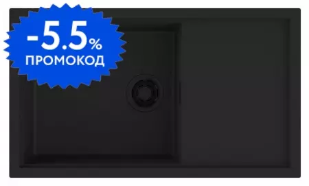 Мойка для кухни «Omoikiri»  Sintesi 86-GB 4997130 86/50 Artceramic графит