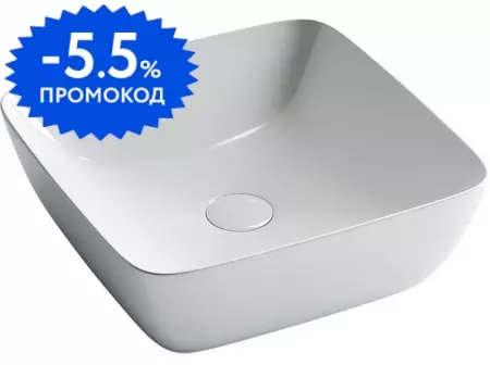 Раковина «Ceramica Nova» Form 42/42 CN2002 фарфоровая белая