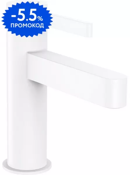 

Смеситель для раковины «Hansgrohe» Finoris 76010700 с донным клапаном белый матовый