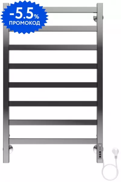 Электрический полотенцесушитель «Terminus» Ното П8 53/85 Quick Touch хром правый