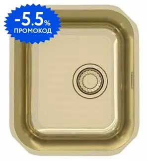 Мойка для кухни «Alveus» Variant Monarch 40 34/40 нержавеющая сталь Gold