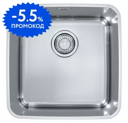 Мойка для кухни «Alveus» Luno 30 SAT 90 FI 40/40 нержавеющая сталь