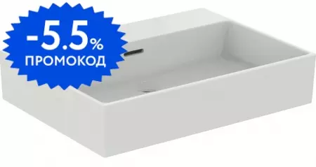 Раковина «Ideal Standard» Extra 60/45 T372701 фарфоровая белая