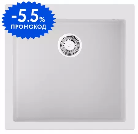 Мойка для кухни «Omoikiri» Bosen 57/50 57A-WH 4993820 Artceramic белая