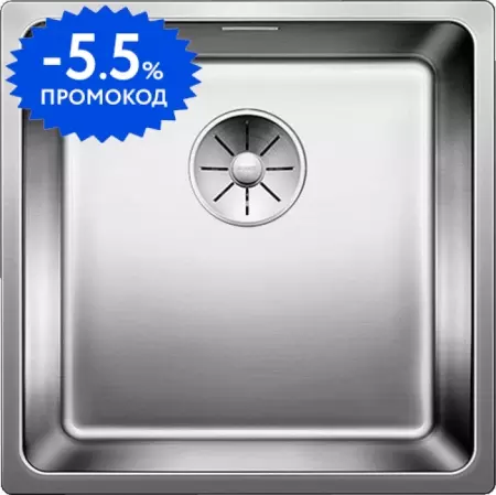 Мойка для кухни «Blanco» Andano 400-IF 44/44 нержавеющая сталь нержавеющая сталь