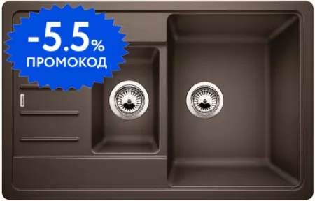 Мойка для кухни «Blanco» Legra 6 S Compact 78/50 искусственный камень кофе универсальная