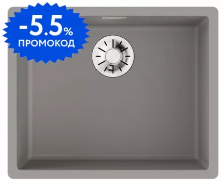 Мойка для кухни «Omoikiri» Yamakawa 55 Integra-GR 56/46 Artceramic leningrad grey