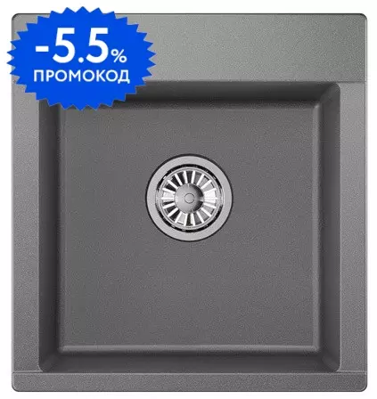 Мойка для кухни «Granula» ES-4701 47/50 кварц графит