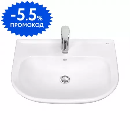 Раковина «Roca» Access 55/42 фарфоровая белая