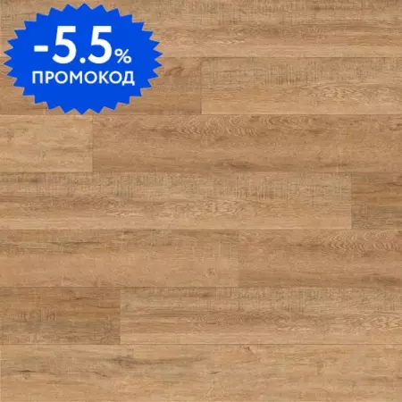 SPC-плитка «CronaFloor»  Fresh Дуб Баргузинский 120х18 FH-102 42 класс светло-коричневый