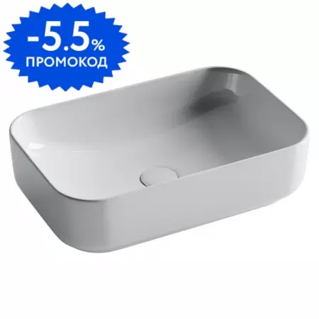 Раковина «Ceramica Nova» Element 60/37 CN5044 фарфоровая белая