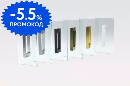 

Душевая дверь «Vegas Glass» E2P Novo 95/200 шиншилла/матовый хром универсальная