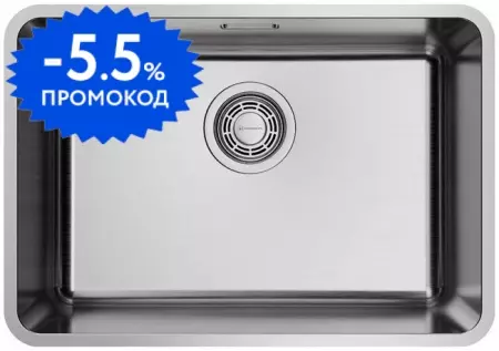 Мойка для кухни «Omoikiri» Omi 53-U/I-IN Ultra Mini 53/37 нержавеющая сталь нержавеющая сталь