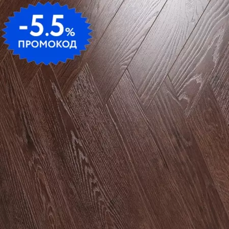 Ламинат «Wood Style»  Arrow Дуб Торрид 60х10 107 34 класс тёмно-коричневый