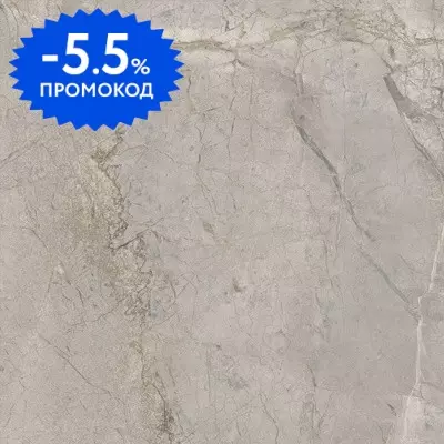 Напольная плитка «Keope Ceramiche» Elements Lux Lapp. 60x60 2A62 silver grey