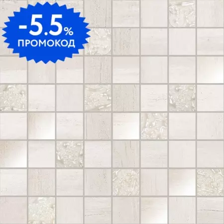 Мозаика «Ibero Ceramicas» Sospiro Matt. 30x30 77129 white