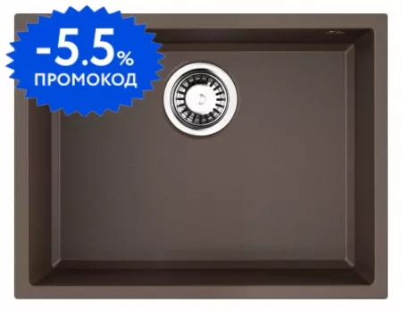 Мойка для кухни «Omoikiri» Tedori 54-U-ES искусственный камень Espresso