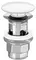 Донный клапан для раковины «Villeroy & Boch» 8L033401 с керамической крышкой с механизмом Клик-Клак белый, фото №1