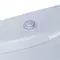 Унитаз компакт безободковый «Cersanit» Carina 011 белый с сиденьем дюропласт ультратонкое с микролифтом белое, изображение №8