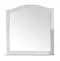 Зеркало «ASB-Woodline» Модерн 105 без света белое с патиной серебро, фото №1