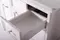 Мебель для ванной «ASB-Woodline» Гранда 105 белая с патиной серебро, картинка №10