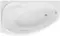Ванна акриловая «Aquanet» Jersey 170/90 с каркасом без сифона белая левая, фото №1