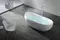 Ванна акриловая «Abber» AB9236 170/80 с каркасом с сифоном белая, картинка №6