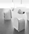 Подвесной унитаз безободковый «Cerutti» Vettore Aria 2615E белый с сиденьем дюропласт с микролифтом белое, фотография №3