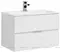 Мебель для ванной подвесная «Aquanet» Алвита 80 белая глянец, изображение №4