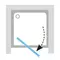 Душевая дверь «Ravak» Pivot PDOP1 80/190 Transparent/белая-белая универсальная, фотография №3