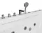 Гидромассажная ванна акриловая «Grossman» GR-15085 150/85 с каркасом с сифоном белая, фото №5