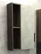 Зеркальный шкаф «Comforty» Франкфурт 60 без света дуб шоколадно-коричневый универсальный, фото №1