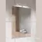 Мебель для ванной «Alavann» Soft Silver 120 белая/металлик левая/правая, фото №9