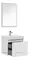 Мебель для ванной подвесная «Aquanet» Nova Lite 60 с 2 ящиками(один скрытый) белый глянец, фотография №3