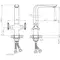 Смеситель для кухонной мойки «Tokito» Mia TOK-MIA-1013 хром, картинка №2