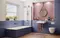 Шторка на ванну стеклянная «Ambassador» Bath Screens Black 16041206 70/140 прозрачная универсальная, изображение №4