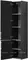 Пенал «Aquanet» Алвита 35 подвесной серый антрацит глянец левый, картинка №2