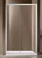 Душевая дверь «Vincea» Garda VDS-1G130CL 130/190 прозрачная без поддона универсальная, фото №1